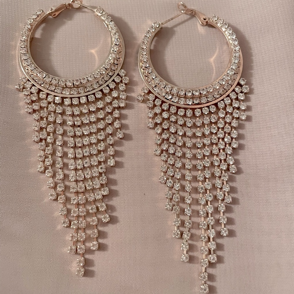 Earrings: Rose Gold